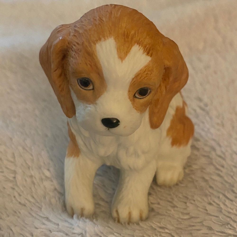 Vintage Homco Ceramic Dog